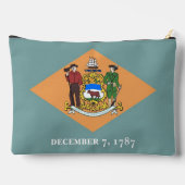 Print Cut Sac à coudre avec le drapeau du Delaware (Verso)