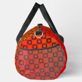 Print Cut Sac à coudre Orange noir design moderne (Droite)