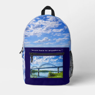 Print Cut Sew Bag Bedrukte Rugzak