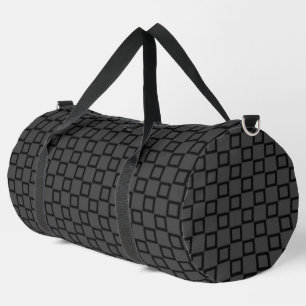 Print Cut Sew Bag grijs zwart modern design Plunjezak