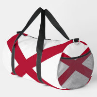 Print Cut Sew Bag met vlag van Alabama, Verenigde