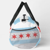 Print Cut Sew Bag met vlag van Chicago, Verenigde Plunjezak (Rechts)
