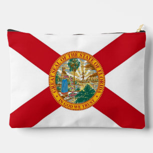 Print Cut Sew Bag met vlag van Florida, Verenigde Etui