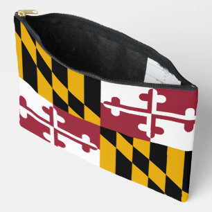 Print Cut Sew Bag met vlag van Maryland, Verenigde Etui