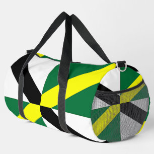 Print Cut Sew Bag met vlag van Monterey, Verenigde Plunjezak