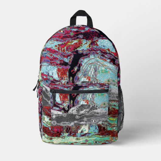 Print Cut Sew Bag – Strata Pulse Bedrukte Rugzak (Voorkant)