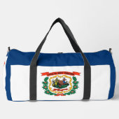 Print Cut Sew Bag, West Virginia flag Plunjezak (Voorkant)