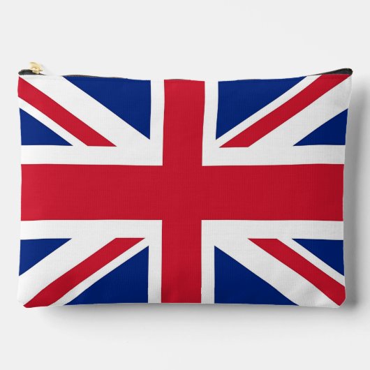 Print Cut Sew Bag with flag of United Kingdom Etui (Voorkant)
