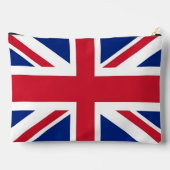 Print Cut Sew Bag with flag of United Kingdom Etui (Achterkant)