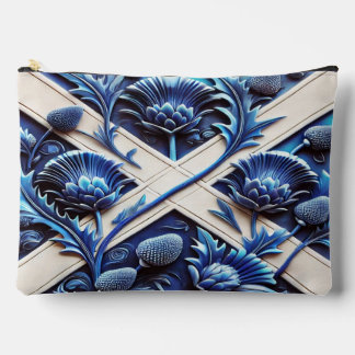 Print Cut Sew Bag with Scottish Thistles Etui