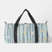Print Cut Sew Duffel Bag – Whimsy Faces Plunjezak (Voorkant)
