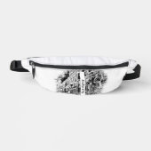 Print Cut Sew Fanny Pack Heuptasje (Voorkant)