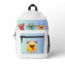 Print Cut Sew School Bag