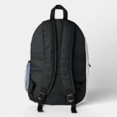 Print Cut Sew School Bag Bedrukte Rugzak (Achterkant)