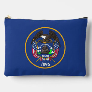 Print Cut Sew Tas met oude vlag van Utah State