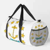 Print Cut Sew Tas met vlag van Rhode Island, VS (Rechterhoek)