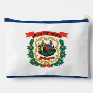 Print Cut Sew Tas met vlag van West Virginia