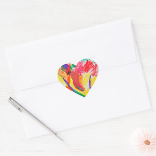 Print de kunst van je kind op Stickers