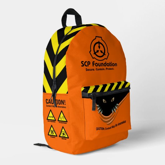 Print gesneden naaizak bedrukte rugzak (Achterkant Hoek Links)