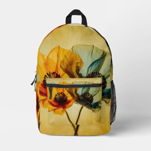 Print gesneden naaizak bedrukte rugzak (Voorkant)