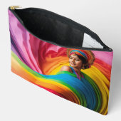 Print gesneden naaizak etui (Open)