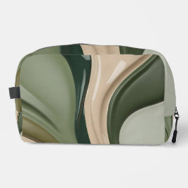 Print gesneden naaizak in stijlvolle grafiek toilettasje