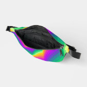 Print gesneden naaizak neon kleurrijk heuptasje (Open)