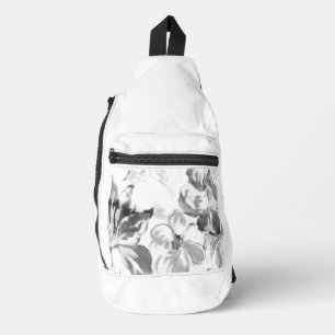 Print gesneden naaizak sling bag