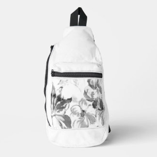 Print gesneden naaizak sling bag