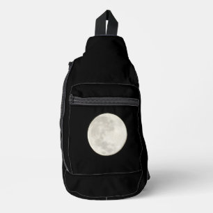 Print gesneden naaizak sling bag