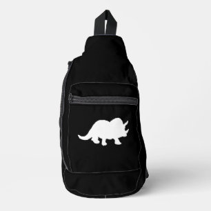 Print gesneden naaizak sling bag