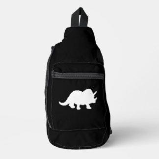 Print gesneden naaizak sling bag