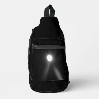 Print gesneden naaizak sling bag