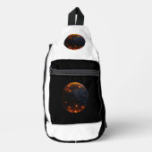 Print gesneden naaizak sling bag (Voorkant)