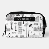 Print gesneden naaizak toilettasje (Achterkant)