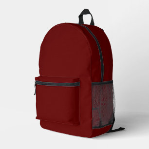 Print Knip Naai Tas Donkerrood Bourgondi