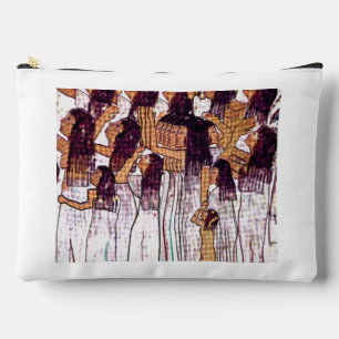Print Knip Naai Tas met Egyptische Vrouwen