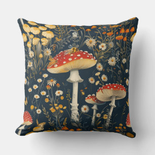  print met insecten Bijenmotten Vlinders Kussen