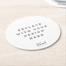 PRINT ORDER special event party ronde cirkel