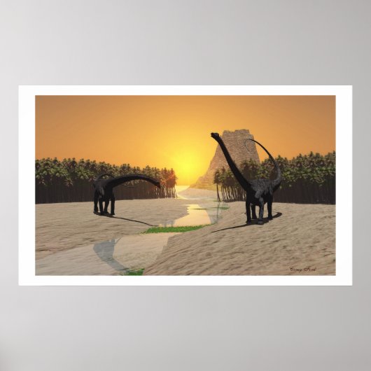 PRINT PREHISTORIC RIVER (Voorkant)