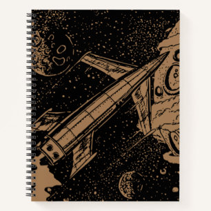  Print Space Exploration Bullet Journal Notitieboek