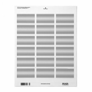 Print-to-the-Edge Address Labels