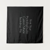 PRINT UW BESTAND: Aangepaste achtergrond op Tapest Wandkleed (Voorkant (horizontaal))