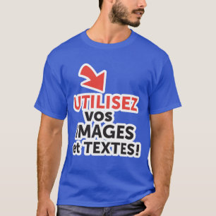 Print uw ontwerpen online doe-het-zelf in het Nede T-shirt