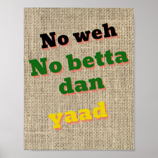 Print, Value Poster papier (mat) - Yaad Vibes