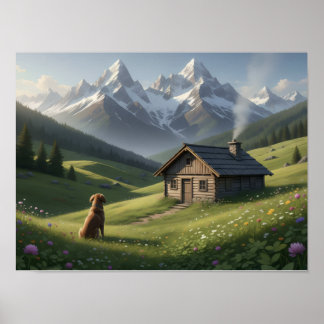 Print, Waarde Poster Papier (Halfglans)