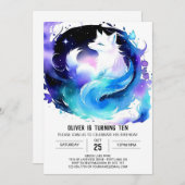 Printable Boho Fox Verjaardag Kaart (Voorkant / Achterkant)