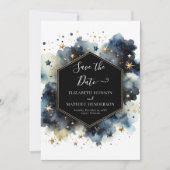 Printable Boho Hemelse Huwelijk Save The Date (Voorkant)