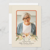 Printable  Celebration of Life-programma Kaart (Voorkant / Achterkant)