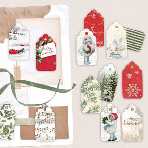 Printable Christmas Junk Journal Labels Meisje Poster